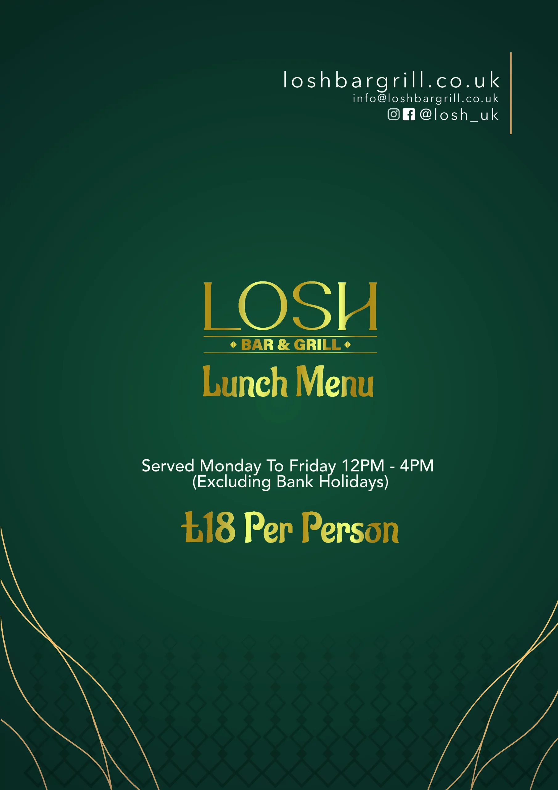 Lunch Menu